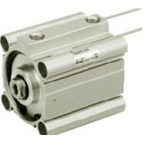 SMC Linear Compact Cylinders NCQ2-Z NC(D)Q2K-Z, Compact, Double Acting, Single Rod, Non-rotating w/Auto Switch Mounting Groove